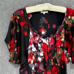 Matty M Silk blouse Cherry Bomb